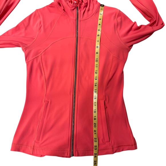 Lululemon Luon Define Jacket in Pale Raspberry. Worn once and in EUC. SZ 8 - Picture 6 of 14